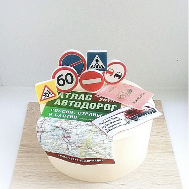 Торт "Покорительнице дорог" купить - набережныечелны.сладкоежкин.рф