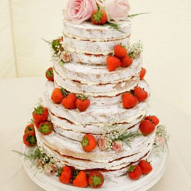 Торт клубничные розы купить - набережныечелны.сладкоежкин.рф