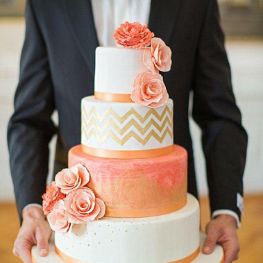 Торт "Персиковый" купить - набережныечелны.сладкоежкин.рф