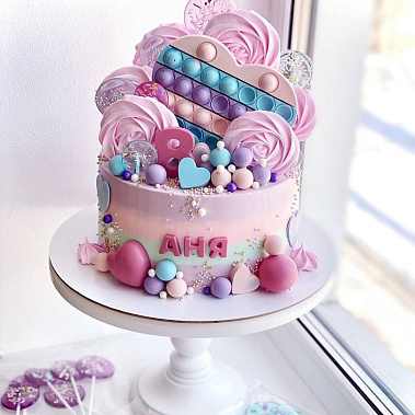 Торт "Сладкий поп-ит" купить - набережныечелны.сладкоежкин.рф