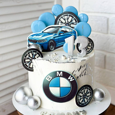 Торт "BMW" купить - набережныечелны.сладкоежкин.рф