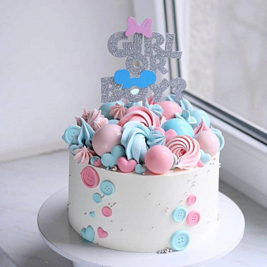 Торт "Girl or Boy" купить - набережныечелны.сладкоежкин.рф