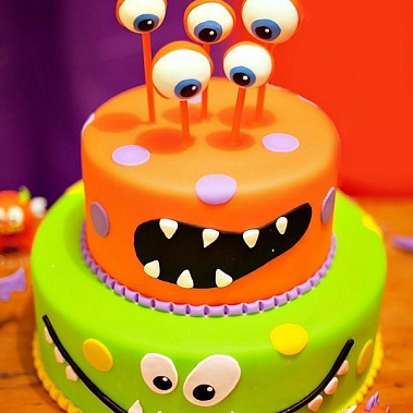 Торт "Монстры" купить - набережныечелны.сладкоежкин.рф