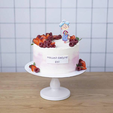 Торт «Юбилей бабушки» купить - набережныечелны.сладкоежкин.рф