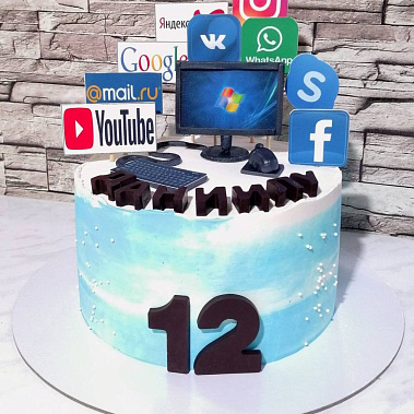 Торт "Соц-сети" купить - набережныечелны.сладкоежкин.рф