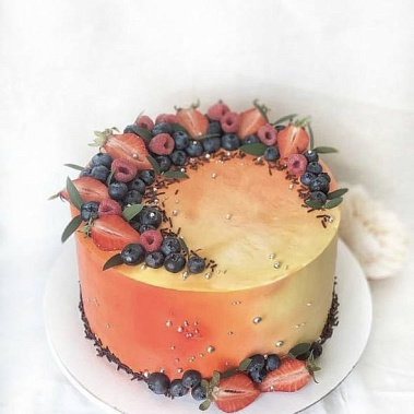 Торт «Закат» купить - набережныечелны.сладкоежкин.рф