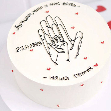 Торт "Семья" купить - набережныечелны.сладкоежкин.рф