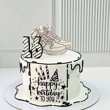 Торт "Кроссовки" купить - набережныечелны.сладкоежкин.рф