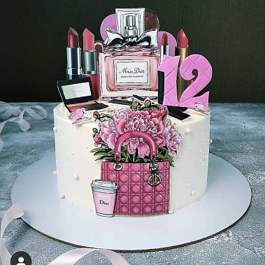Торт "Косметика" купить - набережныечелны.сладкоежкин.рф