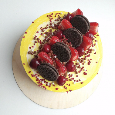 Торт " Солнечное настроение" купить - набережныечелны.сладкоежкин.рф