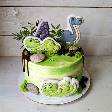 Торт "Динозавры" купить - набережныечелны.сладкоежкин.рф