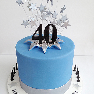 Торт "40" купить - набережныечелны.сладкоежкин.рф